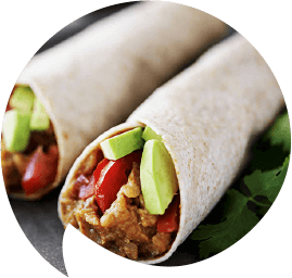 Avocado, lentil and tomato burrito-shaped-opt